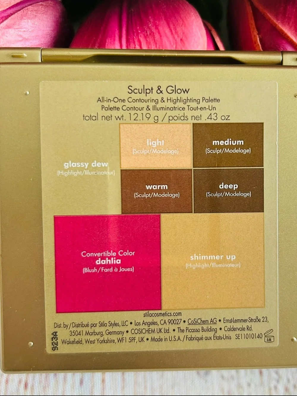 Stila Sculpt & Glow All-in-One Contouring & Highlighting Palette